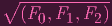 ∘ ------------
  (F0, F1,F2 )